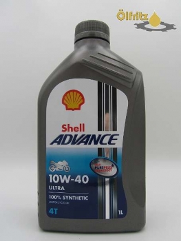 Shell Advance Ultra 4T 10W-40 Motorradöl 1l